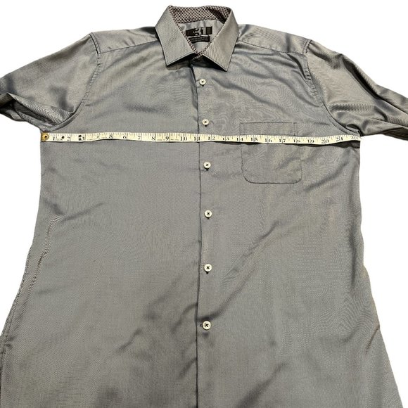(16.5) SIMONS 🇨🇦 LE 31 Dress Shirt Contrast Collar and Cuff Size 16 1/2R - Picture 7 of 16